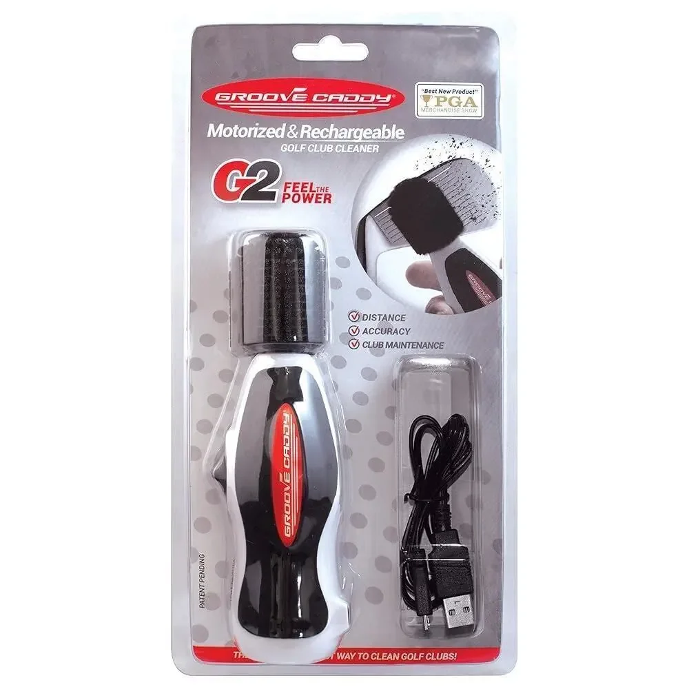 Groove Caddy Gold Club Cleaner in White/Black, NIB!